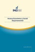 Avance Económico y Social Departamental, Marzo 2026