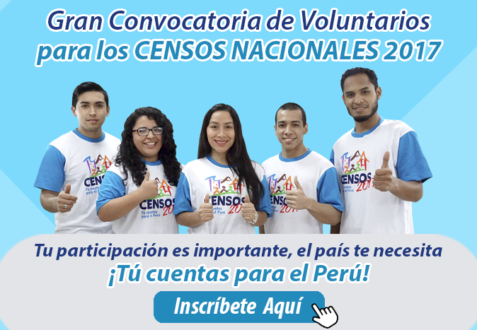 Resultado de imagen para censo 2017 peru